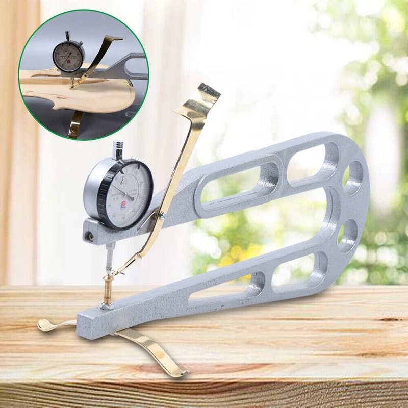 Precision Violin Thickness Gauge Luthier Tool With Dial Indicator Measuring Instrument 5