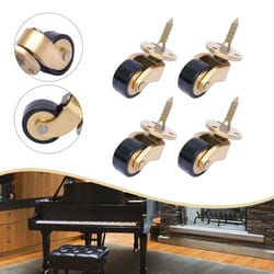 premium universal brass furniture caster wheels set swivel replacement caster set for chairs