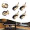 Premium Universal Brass Furniture Caster Wheels Set Swivel Replacement Caster Set For Chairs 0