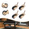 Premium Universal Brass Furniture Caster Wheels Set Swivel Replacement Caster Set For Chairs 0