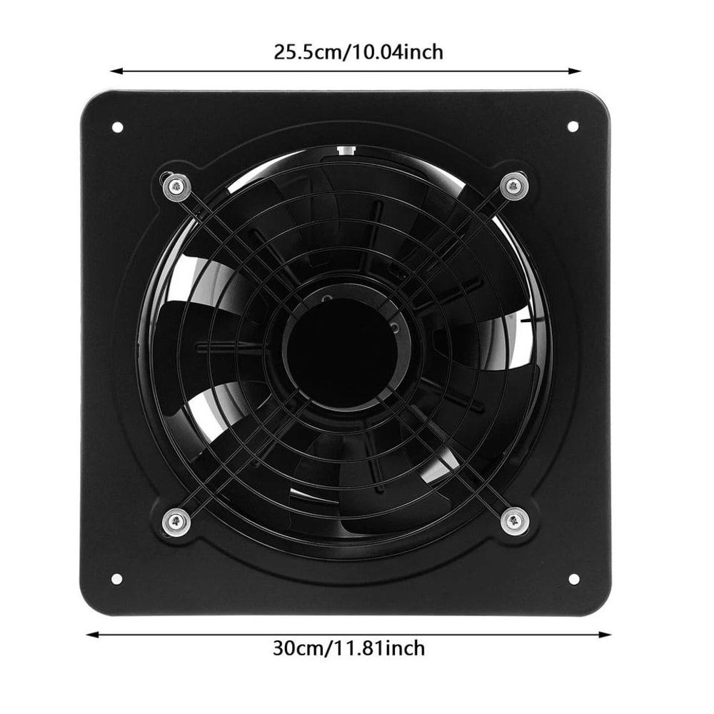 WallMounted Exhaust Fan Portable Kitchen Ventilation Fan For Home 4