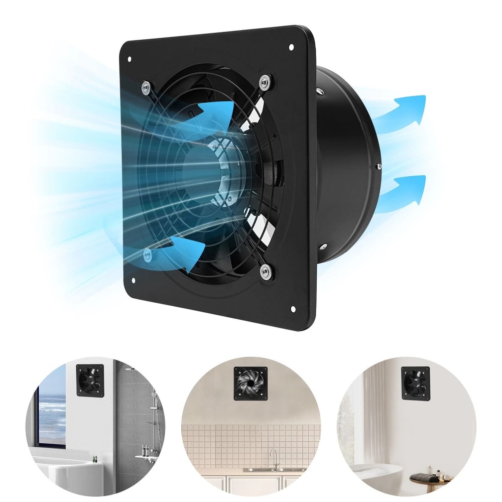 WallMounted Exhaust Fan Portable Kitchen Ventilation Fan For Home 8