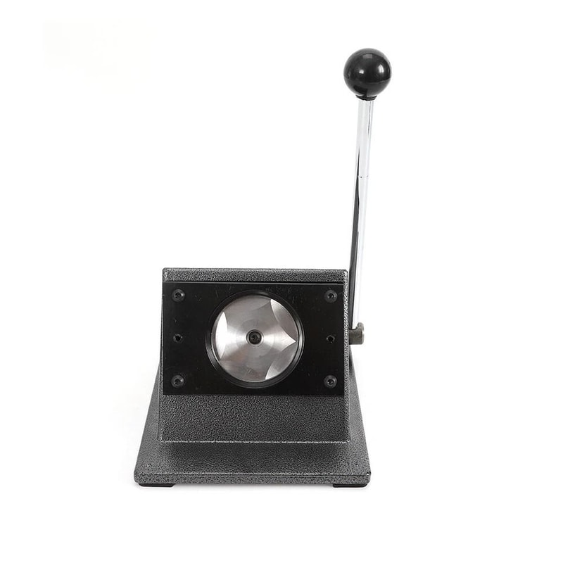 Button Maker Machine Badge Punch Press Kit With Circle Cutter 1
