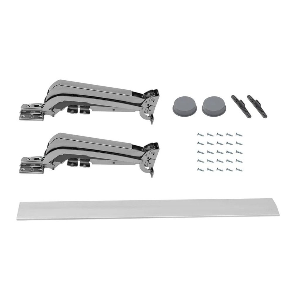 Heavy Duty Parallel Door Hinge Set Lateral Opening Cabinet Wardrobe Hardware 2