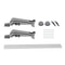 Heavy Duty Parallel Door Hinge Set Lateral Opening Cabinet Wardrobe Hardware 2