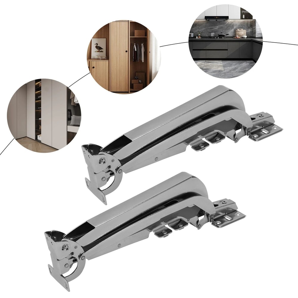 Heavy Duty Parallel Door Hinge Set Lateral Opening Cabinet Wardrobe Hardware 8