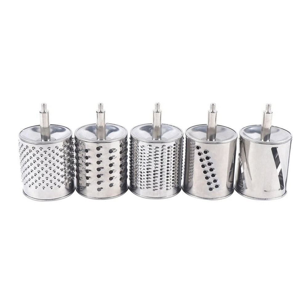 Premium Manual Rotary Grater Kitchen Slicer Shredder Blade Stainless Steel Grater For Effortless F 7