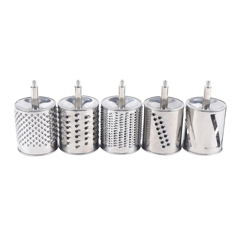 Premium Manual Rotary Grater Kitchen Slicer Shredder Blade Stainless Steel Grater For Effortless F 7