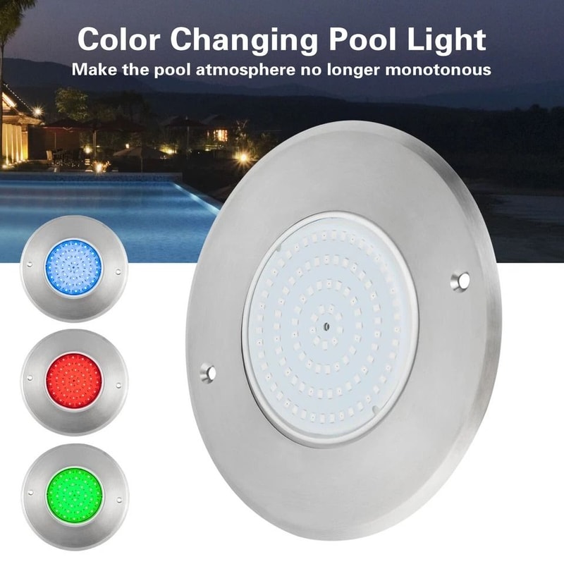 LED Pool Light Waterproof Underwater Pool Light For Inground Spa 5