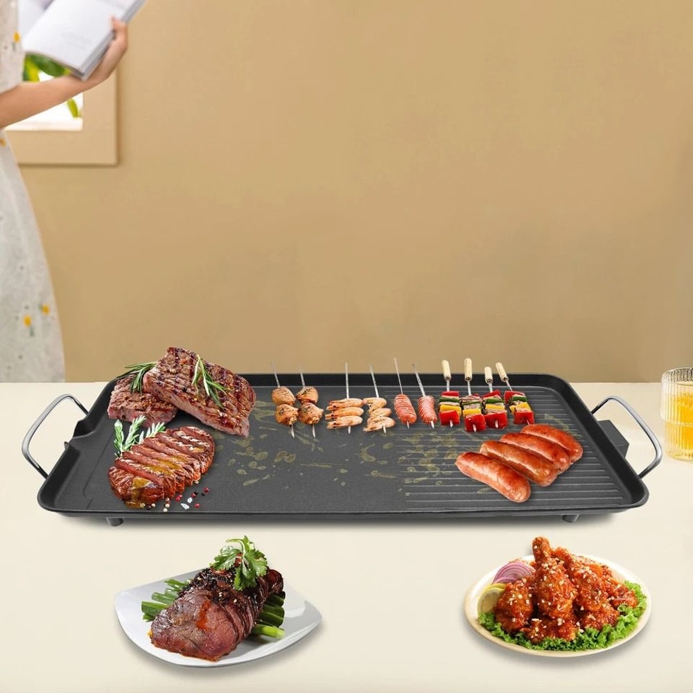 Premium Portable Outdoor Electric Grill Backyard Camping BBQ 2