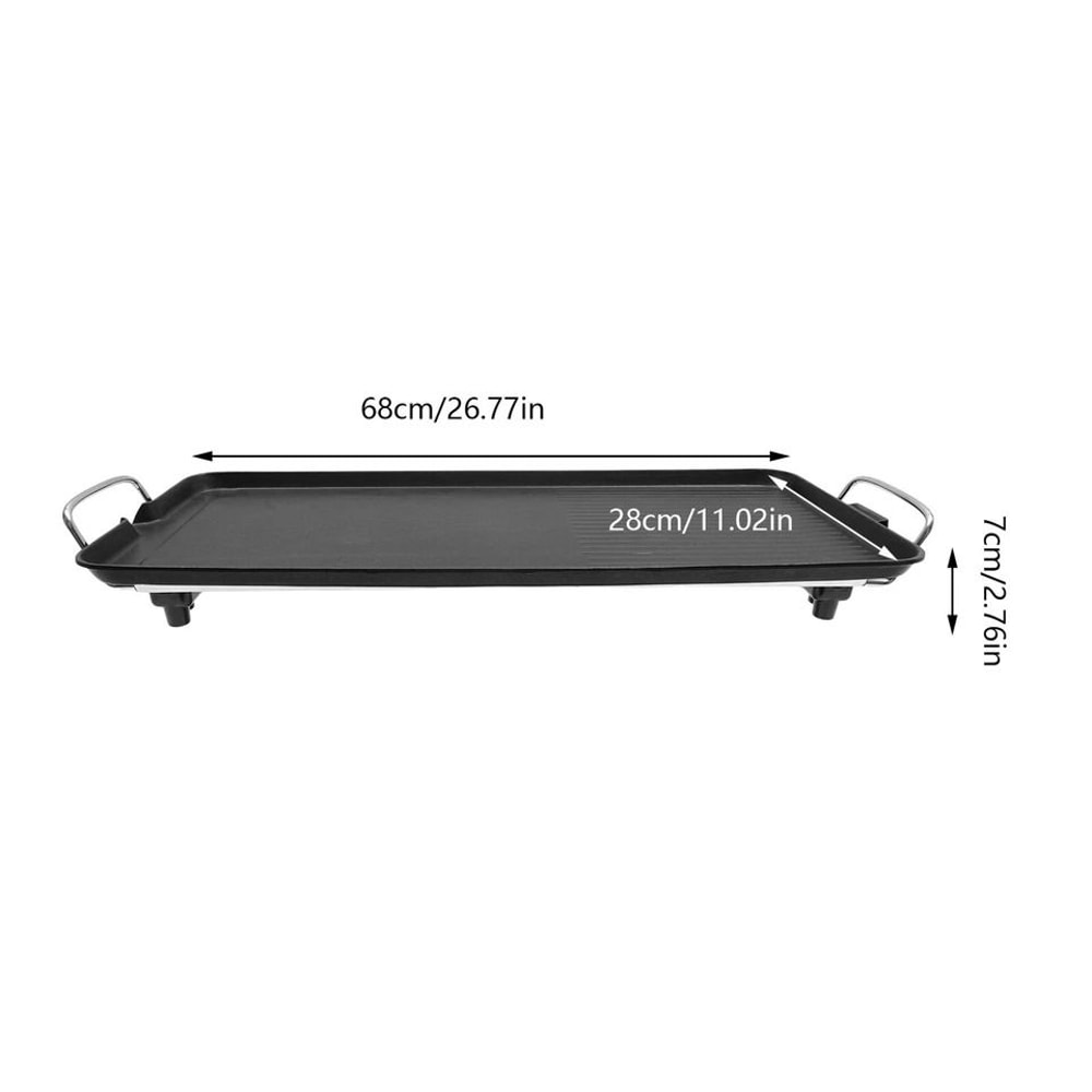 Premium Portable Outdoor Electric Grill Backyard Camping BBQ 6