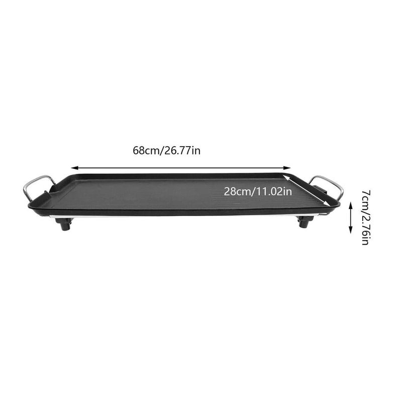 Premium Portable Outdoor Electric Grill Backyard Camping BBQ 6
