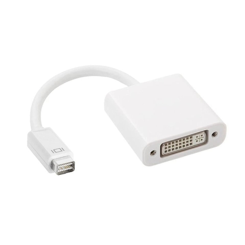 Mini DVI To DVI Adapter Cable MacBook Video Cable Converter 0