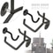 Acoustic Guitar Wall Mount Bracket Guitar Holder Hook 1