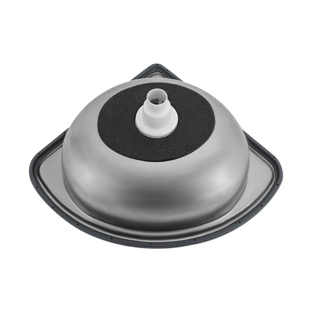 Premium Stainless Steel Corner Kitchen Sink Wall Mounted Space Saving Triangle Basin 6