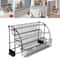 Premium Kitchen Spice Rack Organizer Cabinet Pull Down Shelf Space Saving Spice Storage Shelf 12