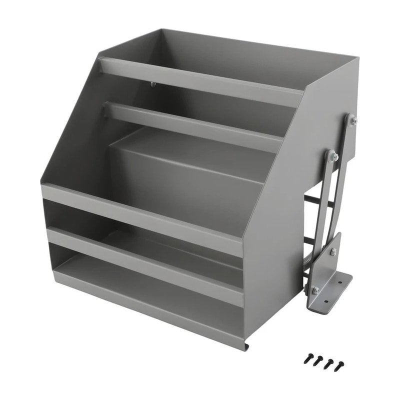 Premium Pull Down Cabinet Organizer Shelf Cabinet Pull Out Shelf Spice Rack Organizer For Kitchen 8