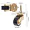 Furniture Casters Set Durable Swivel Plate Casters Industrial Style Wheels 1