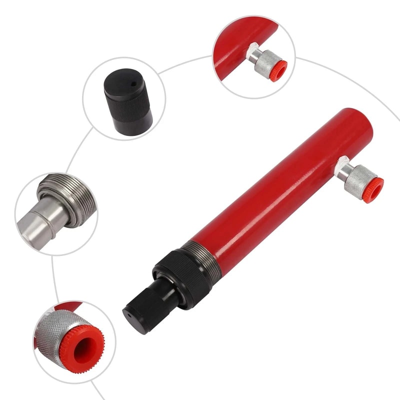 Hydraulic Porta Power Jack Kit Heavy Duty Auto Body Frame Repair Tool 10