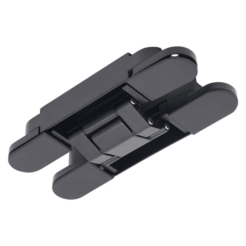 Heavy Duty Black Hidden Door Hinges Concealed Door Hardware 2