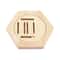 Premium Wooden Hexagon Medal Display Rack Wall Medal Hanger 4