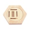 Premium Wooden Hexagon Medal Display Rack Wall Medal Hanger 4
