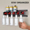 Premium WallMounted Spray Bottle Storage Rack For Car Detailing Garage Organization 1