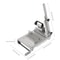 Premium Manual Meat Slicer Heavy Duty Stainless Steel Slicer Frozen Meat Cutter 3