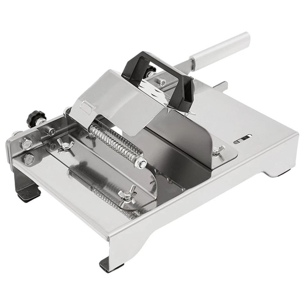 Premium Manual Meat Slicer Heavy Duty Stainless Steel Slicer Frozen Meat Cutter 5