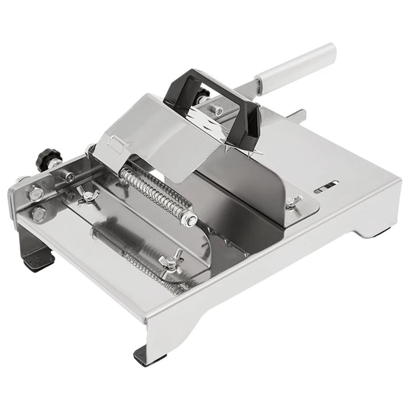 Premium Manual Meat Slicer Heavy Duty Stainless Steel Slicer Frozen Meat Cutter 5