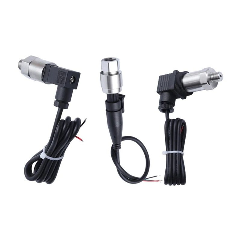 Stainless Steel Pressure Transducer Oil Fuel Sensor PSI With Cable For Engine Monitoring 2