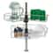 Kitchen Corner Cabinet Organizer Chrome Lazy Susan Shelf Rotating Storage Rack 1