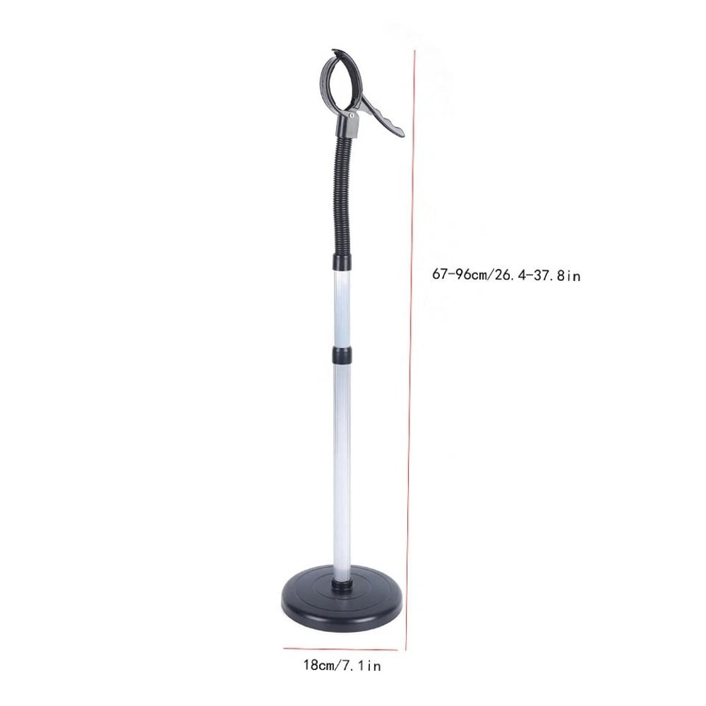 Premium Hands Free Hair Dryer Stand Suction Cup Mount Holder 6