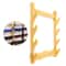 Bamboo Tier Katana Sword Display Rack Wall Mounted Sword Holder Shelf 0