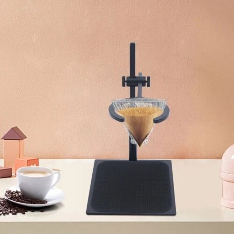 Adjustable Pourover Coffee Dripper Stand With Nonslip Silicone Pad 3