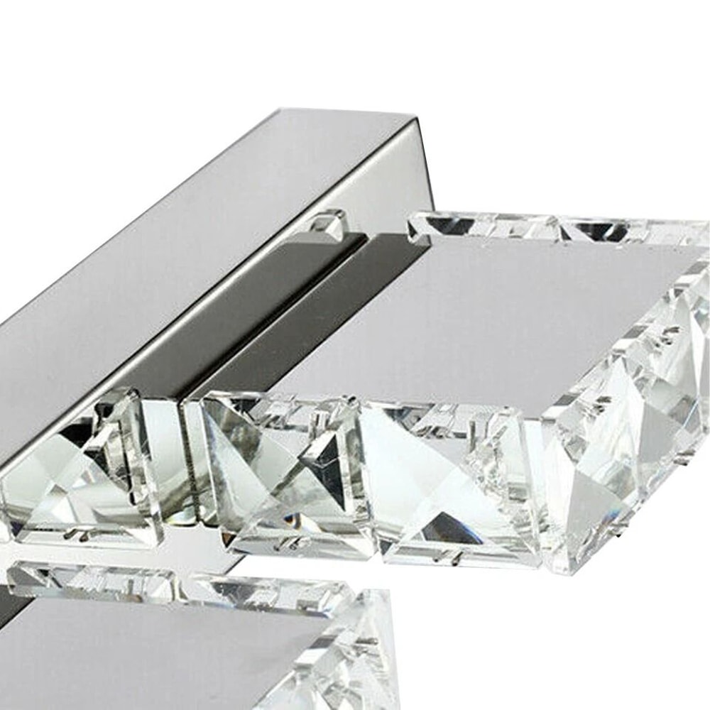 Modern Crystal Bathroom LED Bathroom Vanity Light Wall Sconce Elegant Mirror Vanity Lighting Fixtur 5
