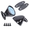 Universal Classic Car Side Mirror Pair Durable Plane Rear View Mirror Set 3