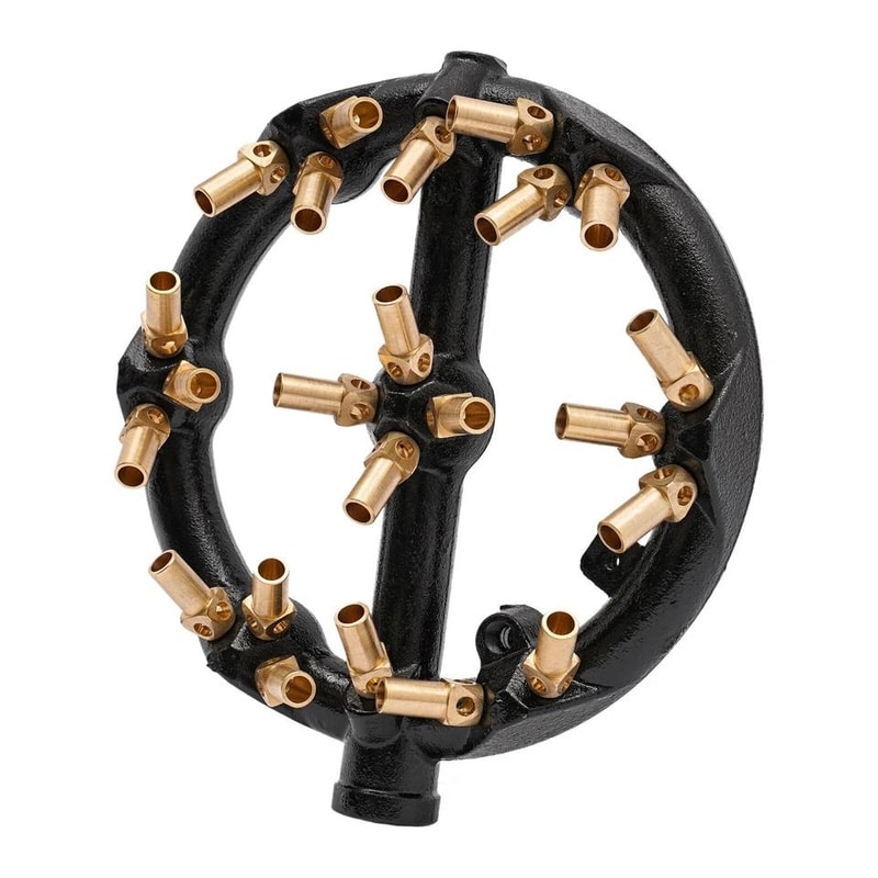 Natural Gas Wok Burner Cast Iron High Heat Chinese Wok Stove 3