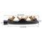 Natural Gas Wok Burner Cast Iron High Heat Chinese Wok Stove 8