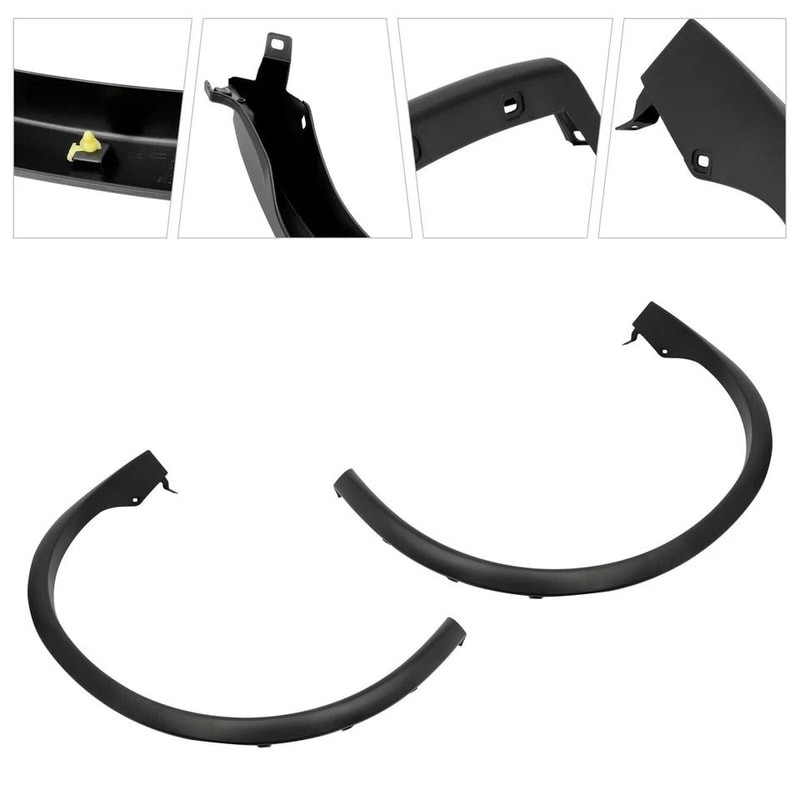 Premium Nissan Murano Rear Fender Trim Textured Black Molding 1