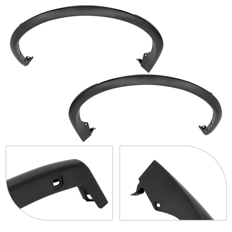 Premium Nissan Murano Rear Fender Trim Textured Black Molding 2