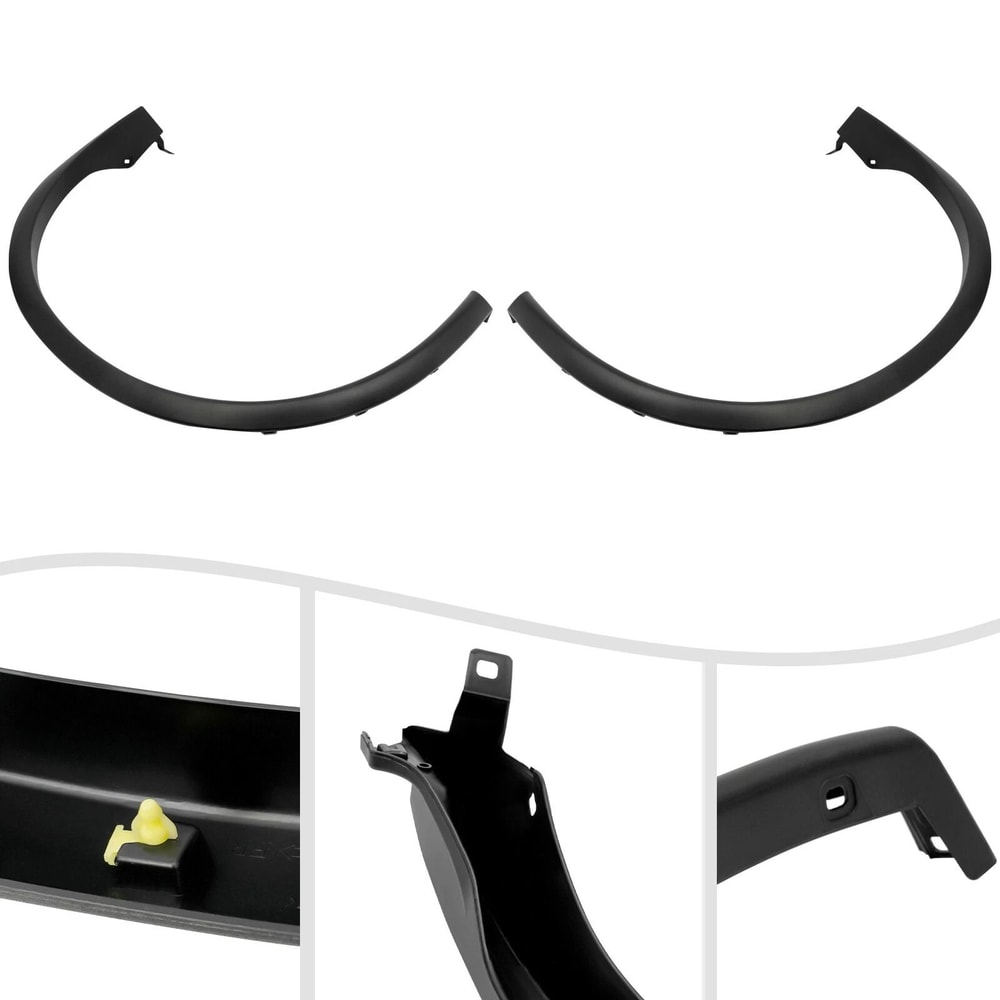 Premium Nissan Murano Rear Fender Trim Textured Black Molding 6