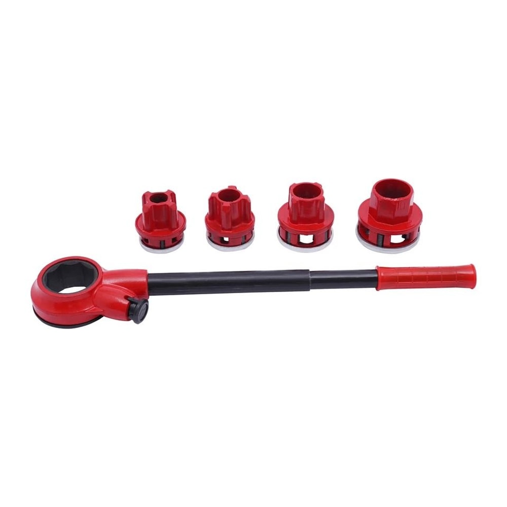 Heavy Duty Ratchet Pipe Threader With Dies For Steel Iron Pipes 1