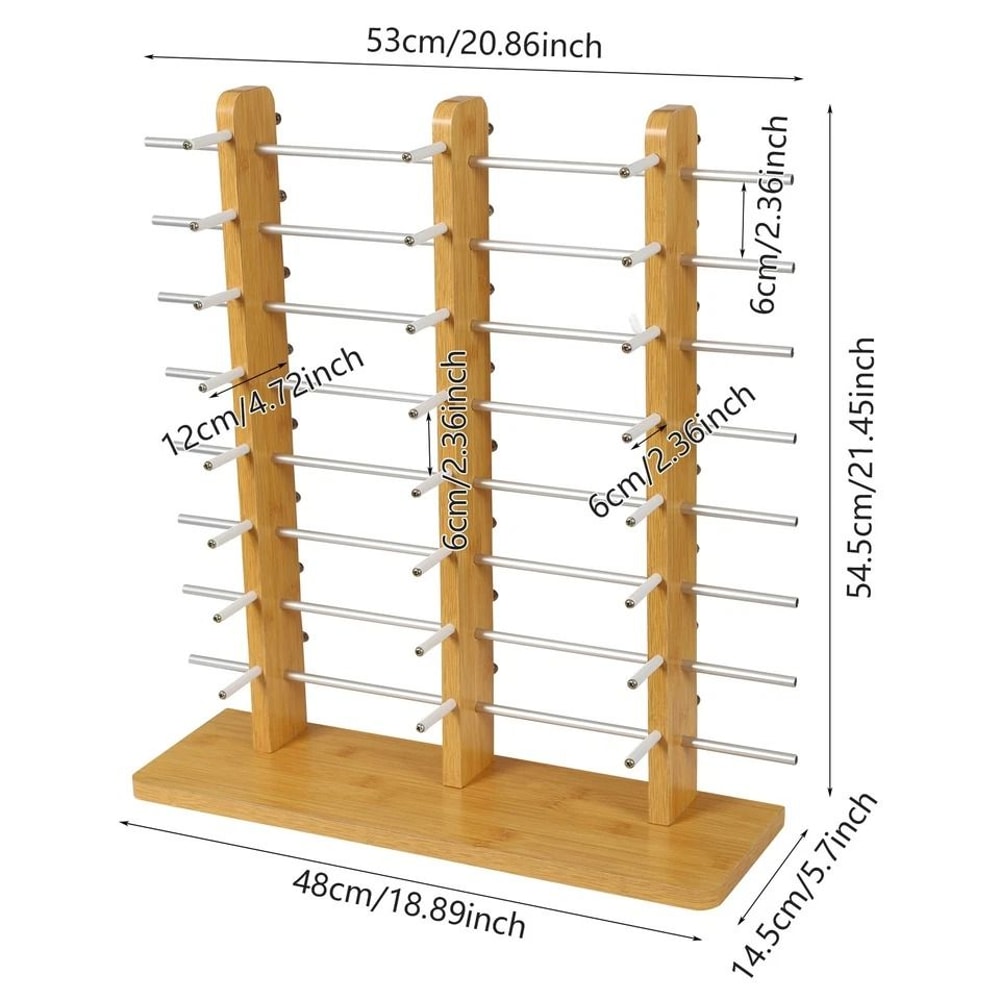 Premium Multi Layer Wood Sunglass Display Rack For Eyewear Jewelry 1