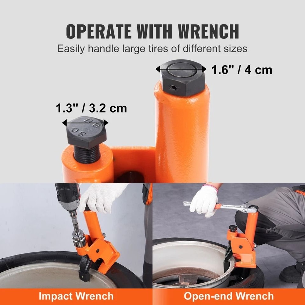 Tire Bead Breaker Manual Tire Repair Tool For Cars Trucks ATVs 3