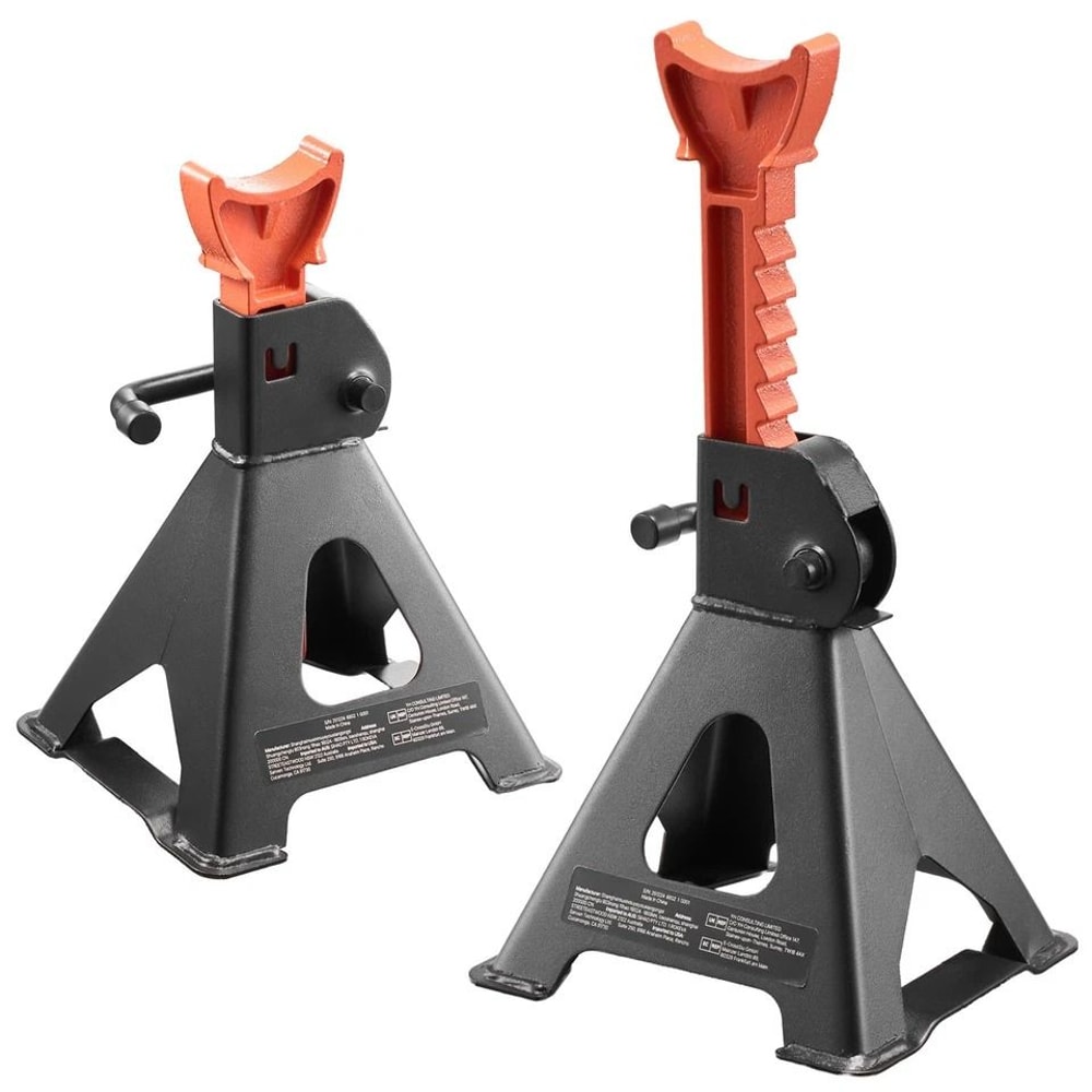 Heavy Duty Steel Auto Jack Stands Ton SUV Lift 5