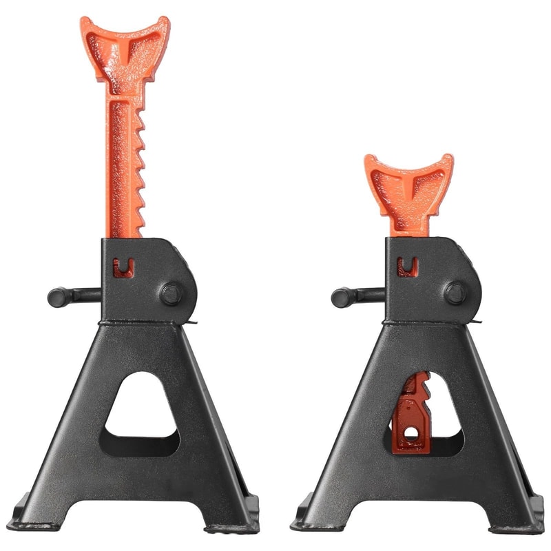 Heavy Duty Steel Auto Jack Stands Ton SUV Lift 0