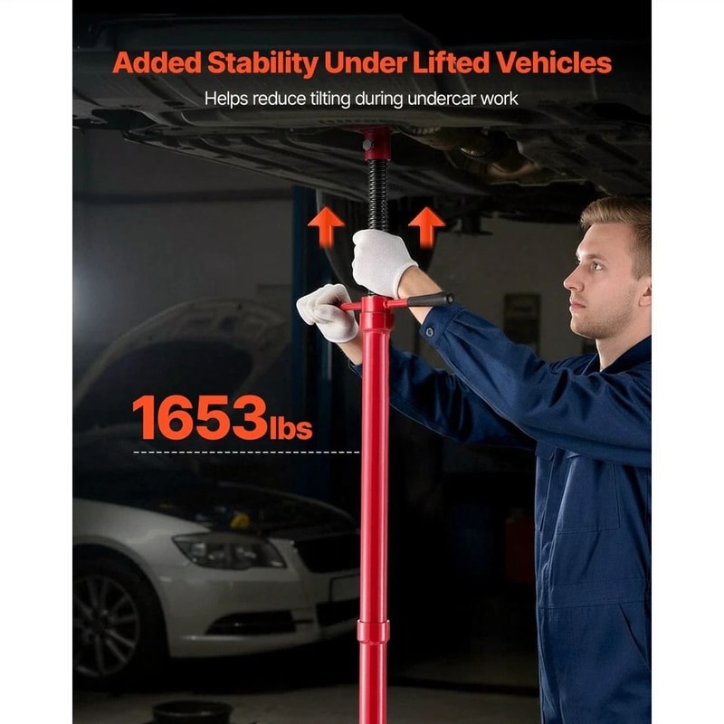 HeavyDuty Underhoist Support Stand Ton Capacity Stable Base 1