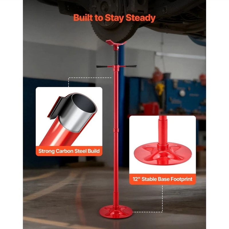 HeavyDuty Underhoist Support Stand Ton Capacity Stable Base 3