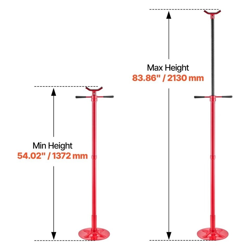 HeavyDuty Underhoist Support Stand Ton Capacity Stable Base 6